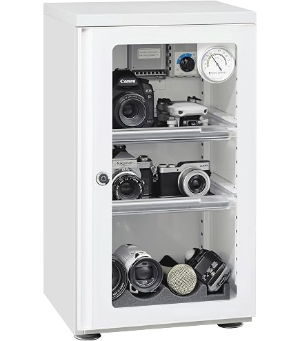 【美品】東洋リビング 防湿庫 41L ホワイト 白　ED-41EW 全自動 Amazon | 東洋リビング 防湿庫 オートドライ 41L ホワイト ED-41WA